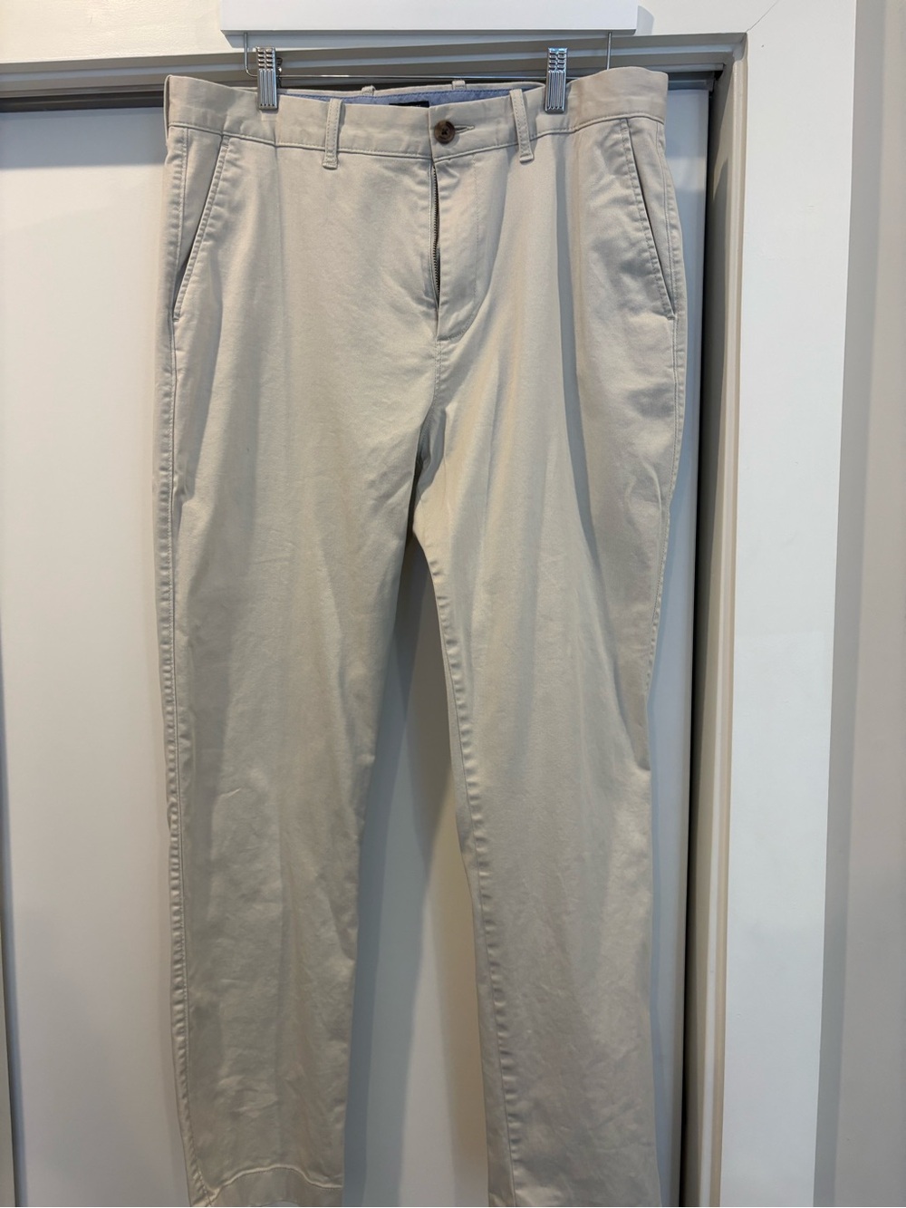J. Crew Light Tan Chino Pants - Athletic Slim